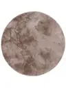 Fellteppich Dave Taupe