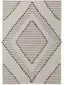 Baumwollteppich Bo Ivory