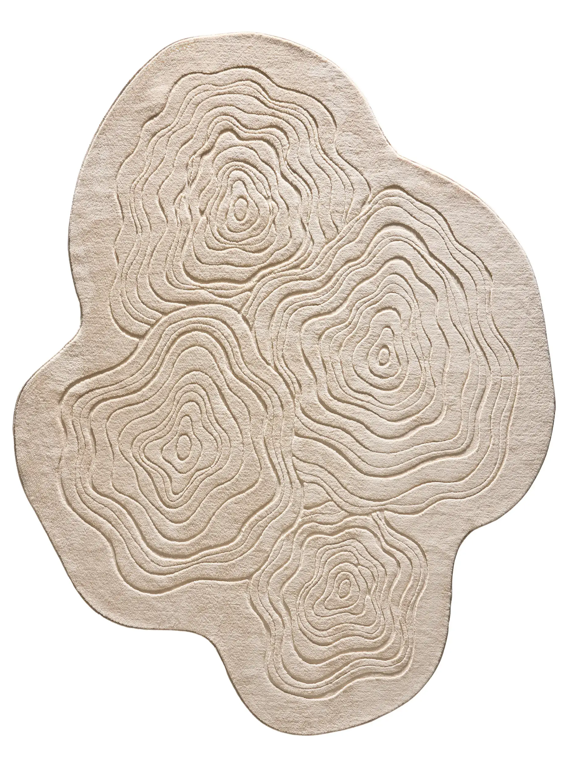 Tappeto lavabile Pam Beige di 