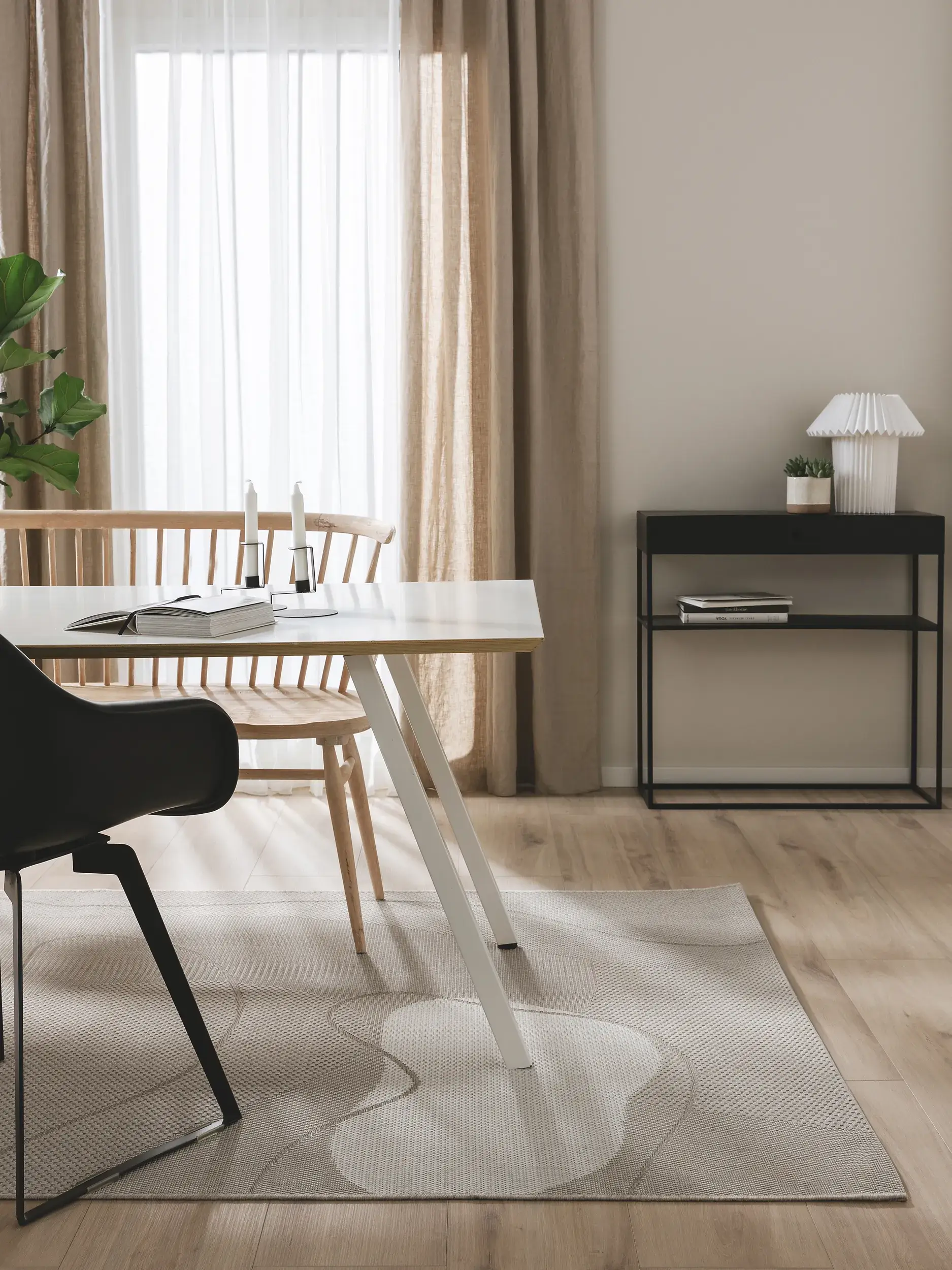 Teppich Anuk aus 100% Polypropylen in Beige von benuta Pop