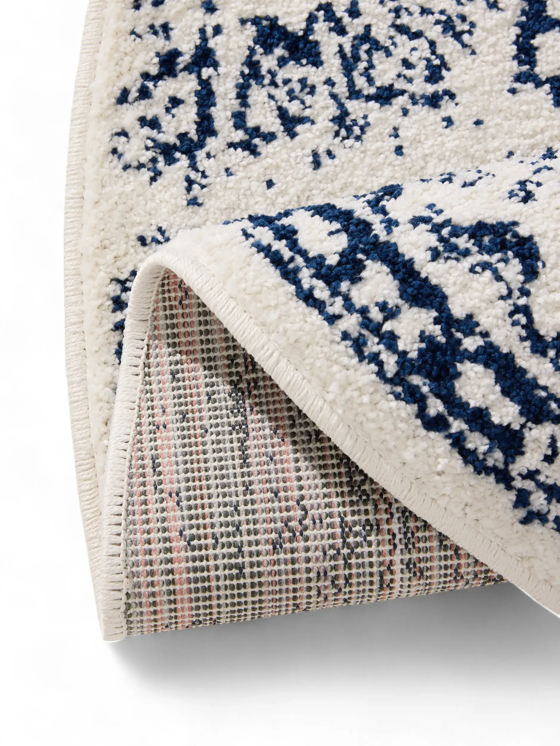 Rug made of 100% Polypropylen in Beige with a 100% Polypropylen high pile by benuta Basic