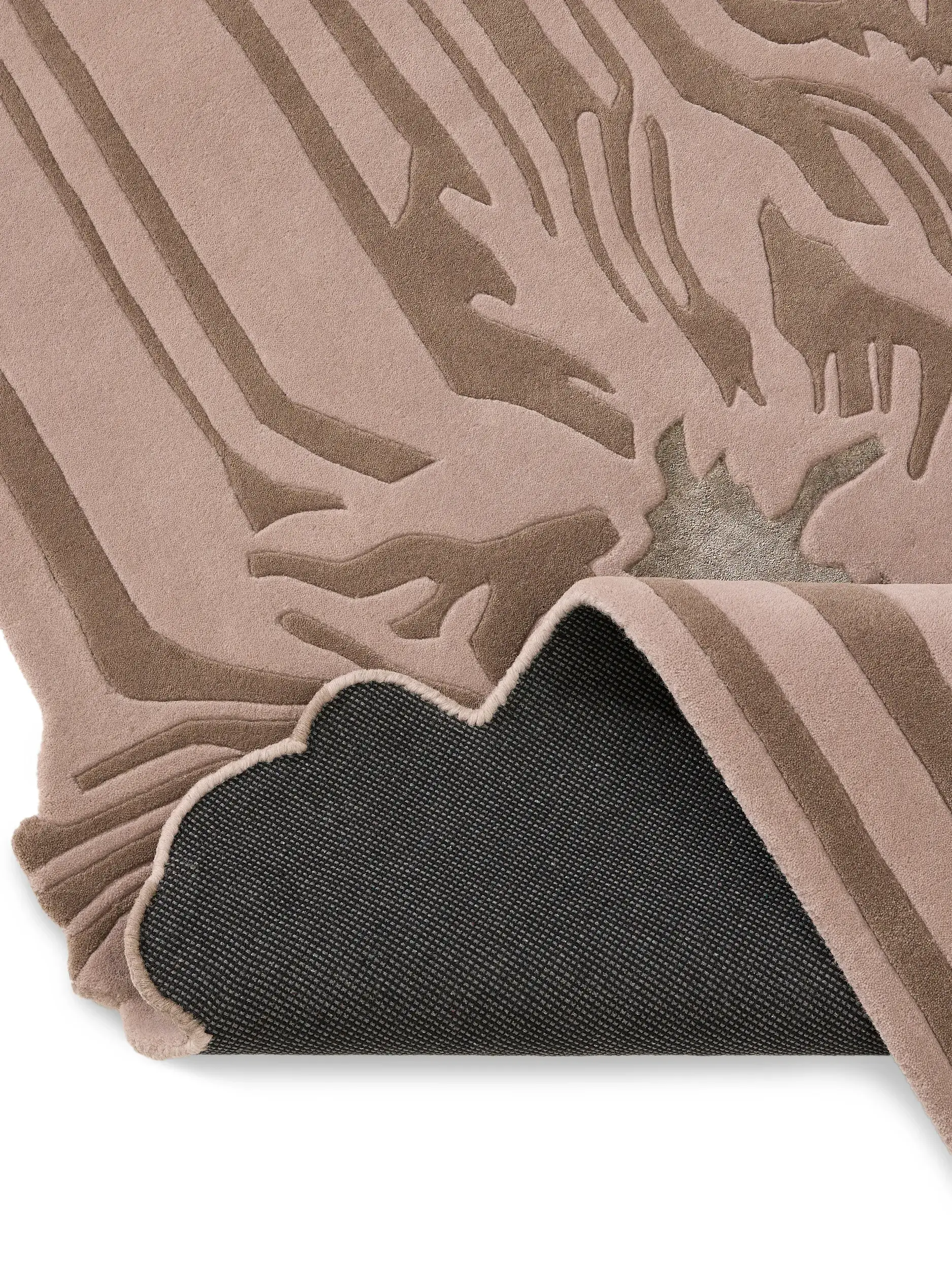 Tapis Lilya en 98% Laine (50% de Nouvelle-Zélande), 2% Lyocell (TENCEL™) en  de benuta Finest