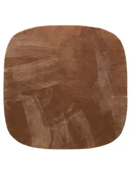 Shaggy koberec Yumi Hnědá