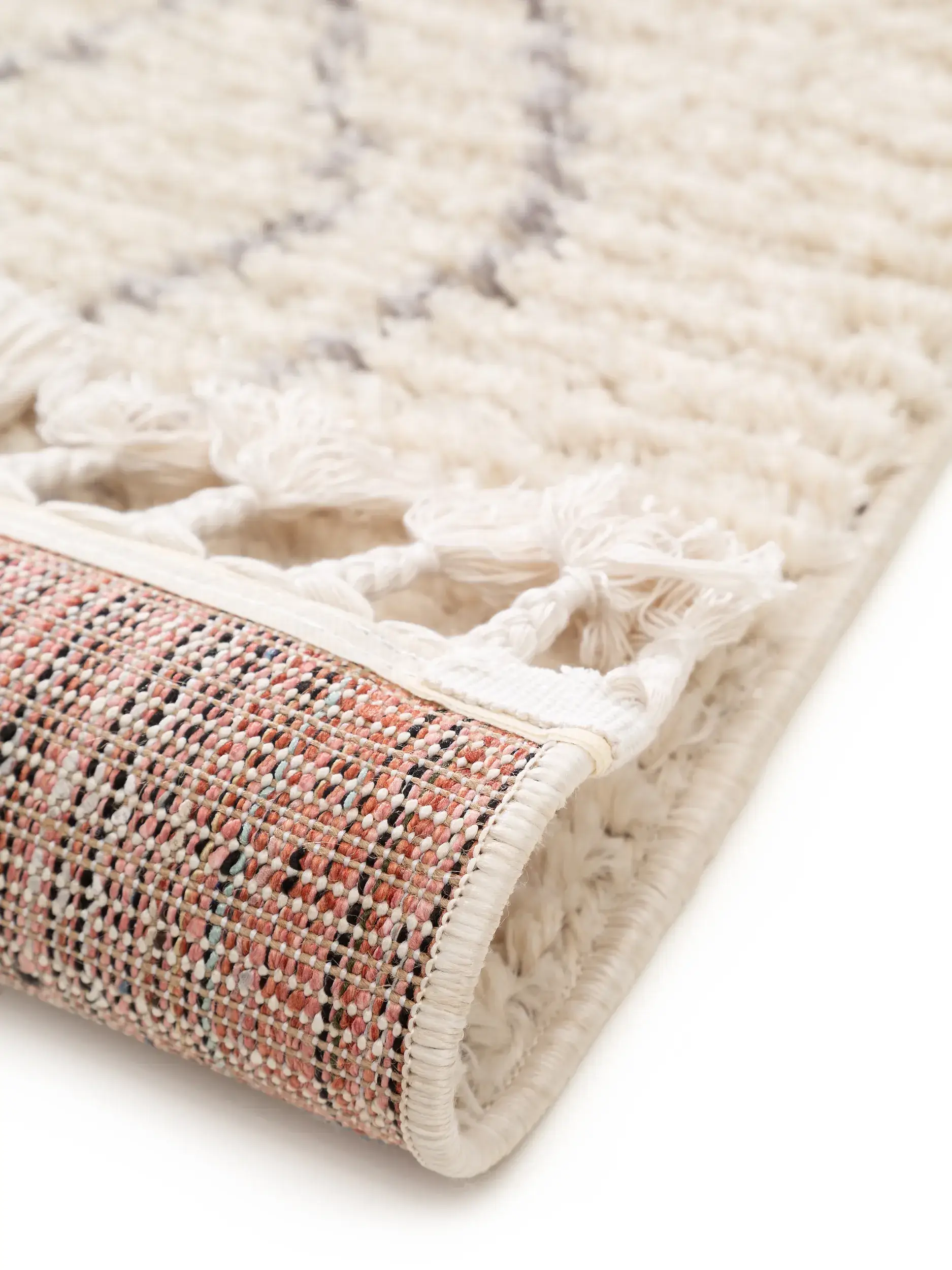 Teppich Bosse aus 100% Polyester in Beige von benuta Pop