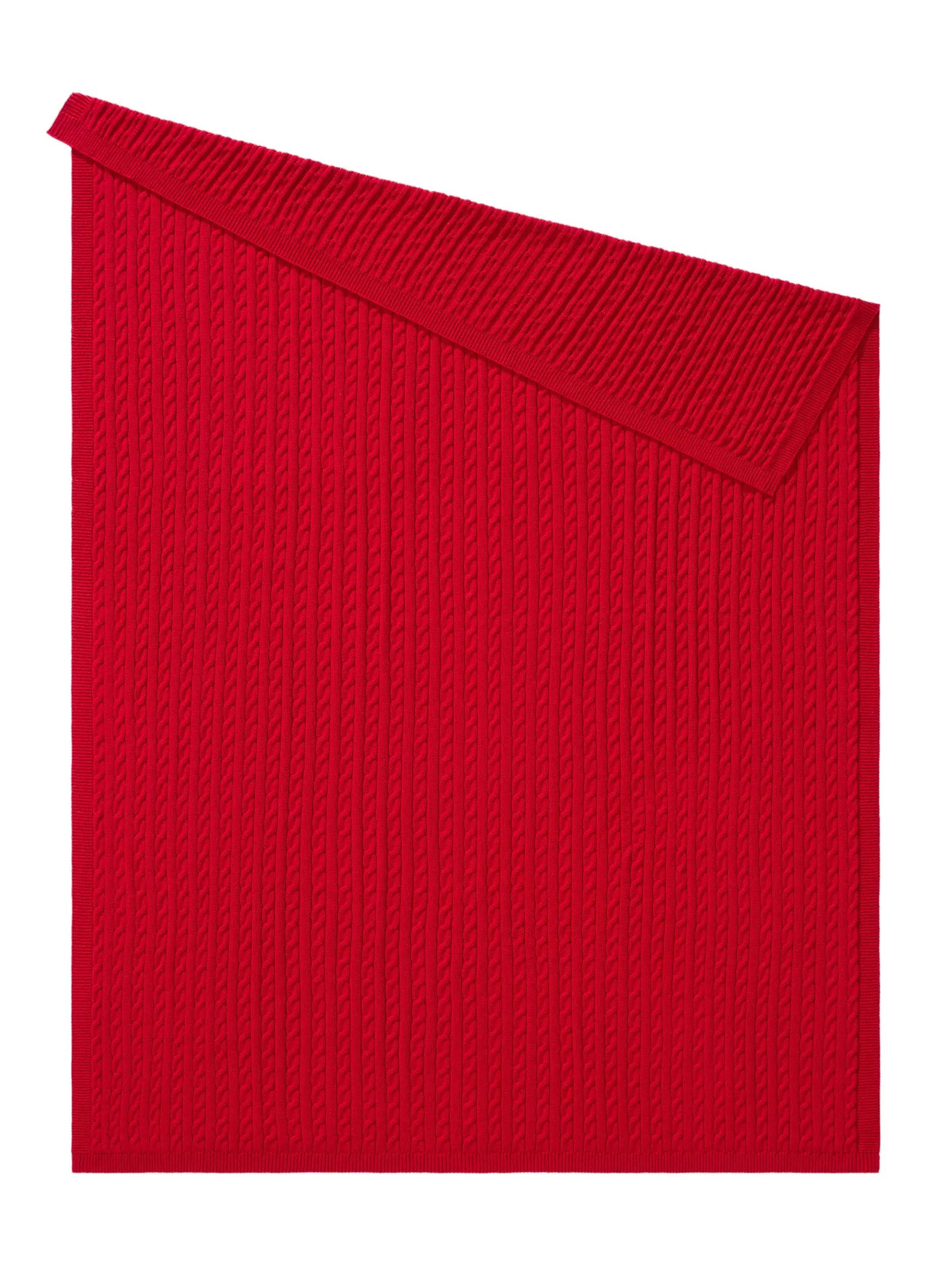Coperta natalizia Classic Rosso di benuta