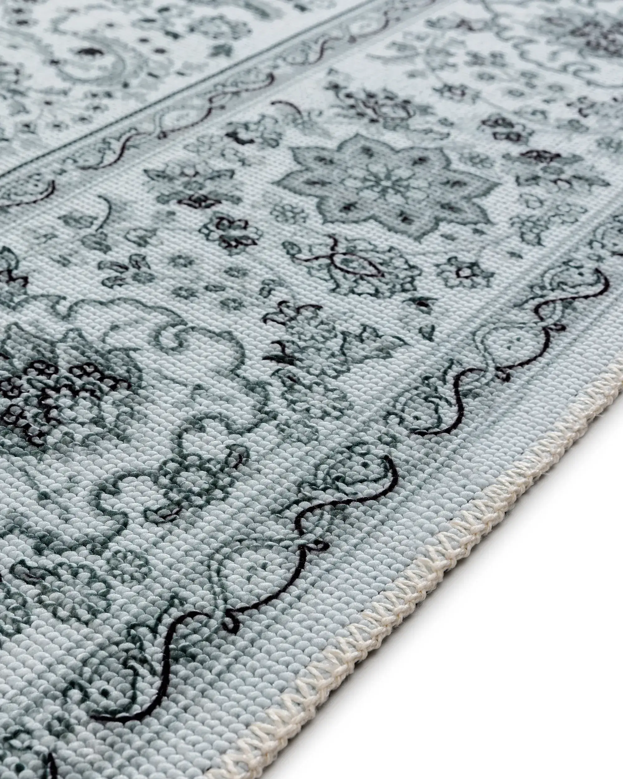 Teppe av 70% Polyester, 30% Baumwolle i Türkis med 70% Polyester, 30% Baumwolle høy lugg fra benuta Pop