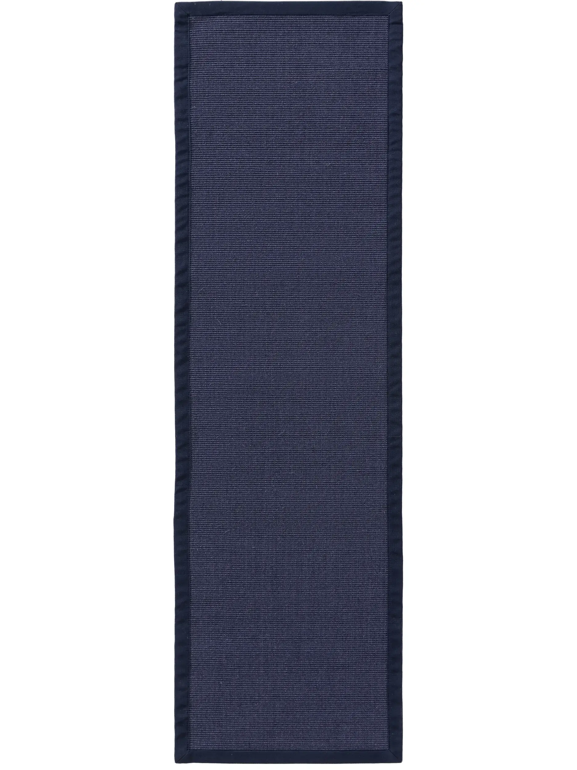 Teppich aus 100% Sisal in Blau mit 100% Sisal hohem Flor von benuta Nest
