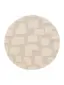 Teppich rund Eve Cream