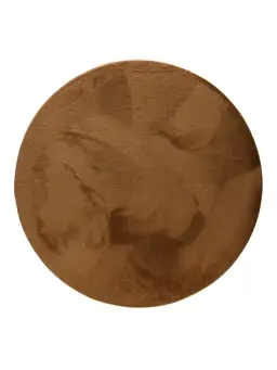 Kunstfell-Teppich Furry Hellbraun