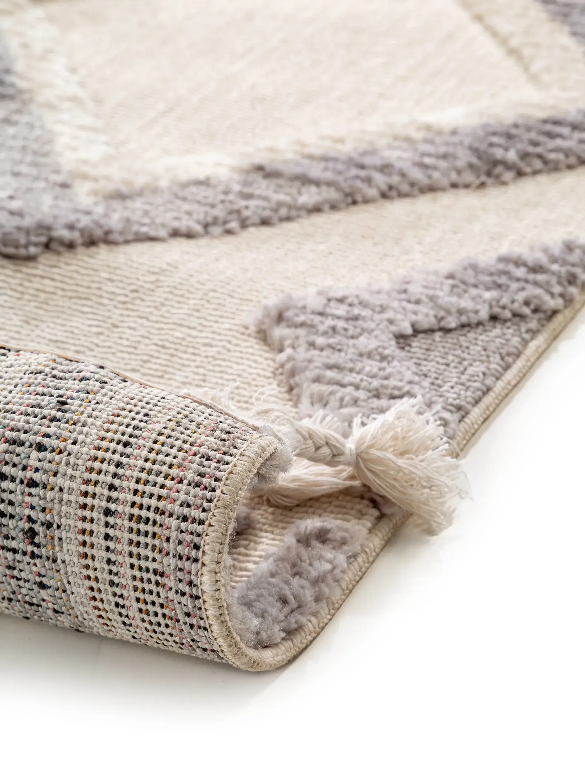 Alfombra de 100% Poliéster en Beige con un pelo de {{Placeholder_Pile Height}} de altura de benuta