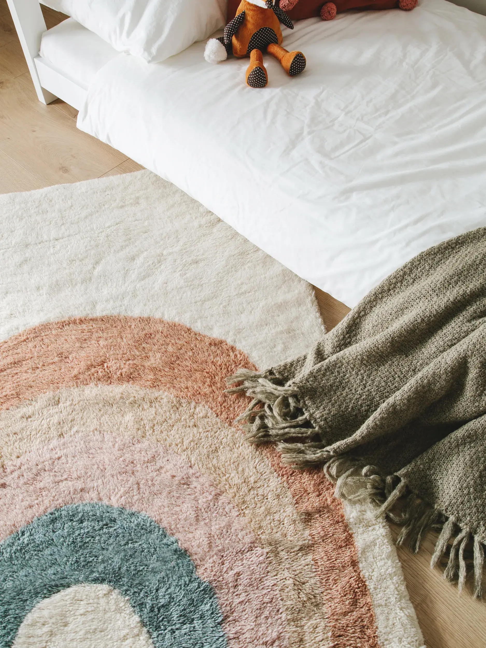 Tapis en 100% Laine en Multicouleur avec une pile de 100% Laine de hauteur de Lytte