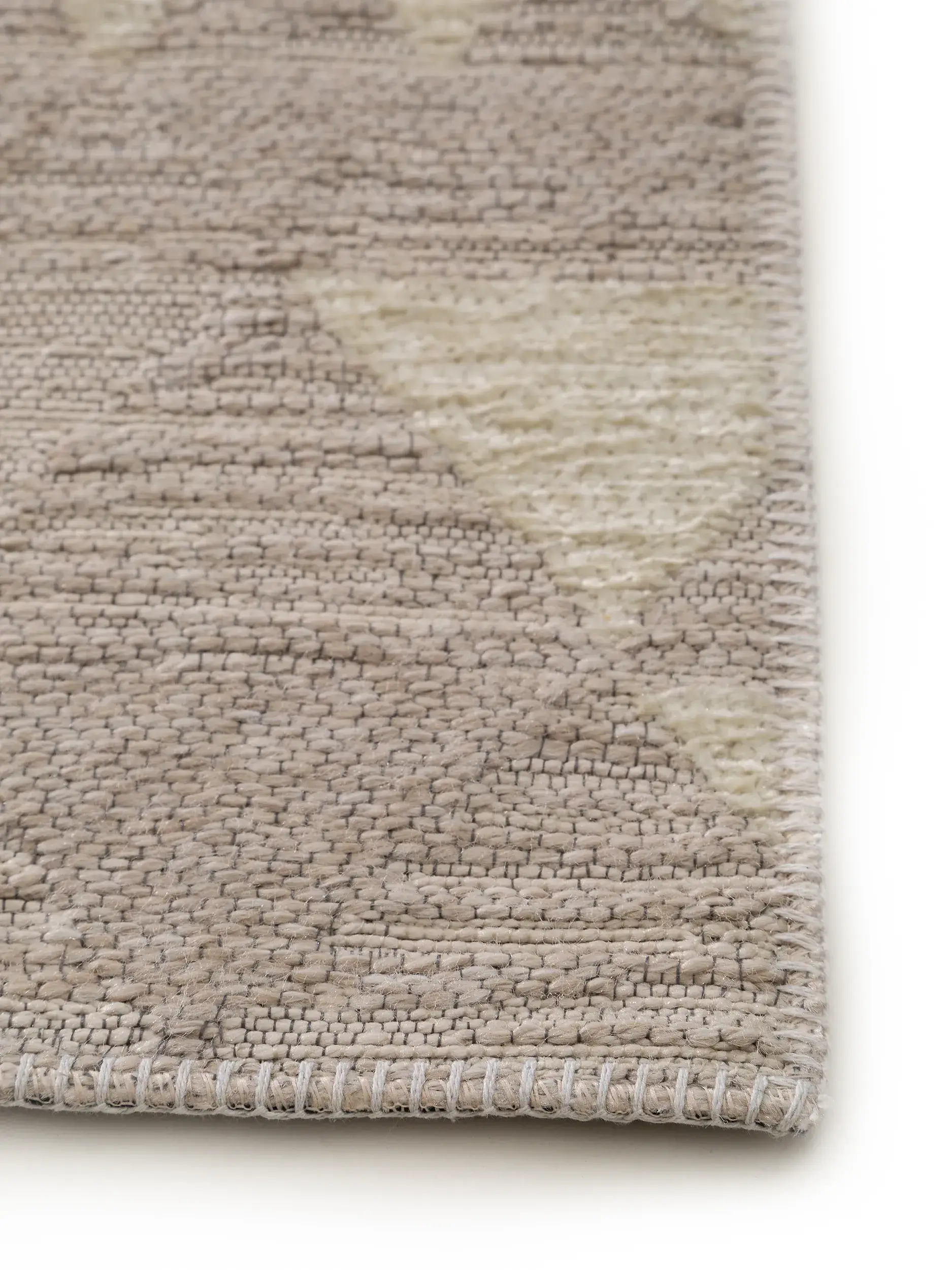 Teppich Henna aus 60% Polyester, 40% Polypropylen in Beige von benuta Pop