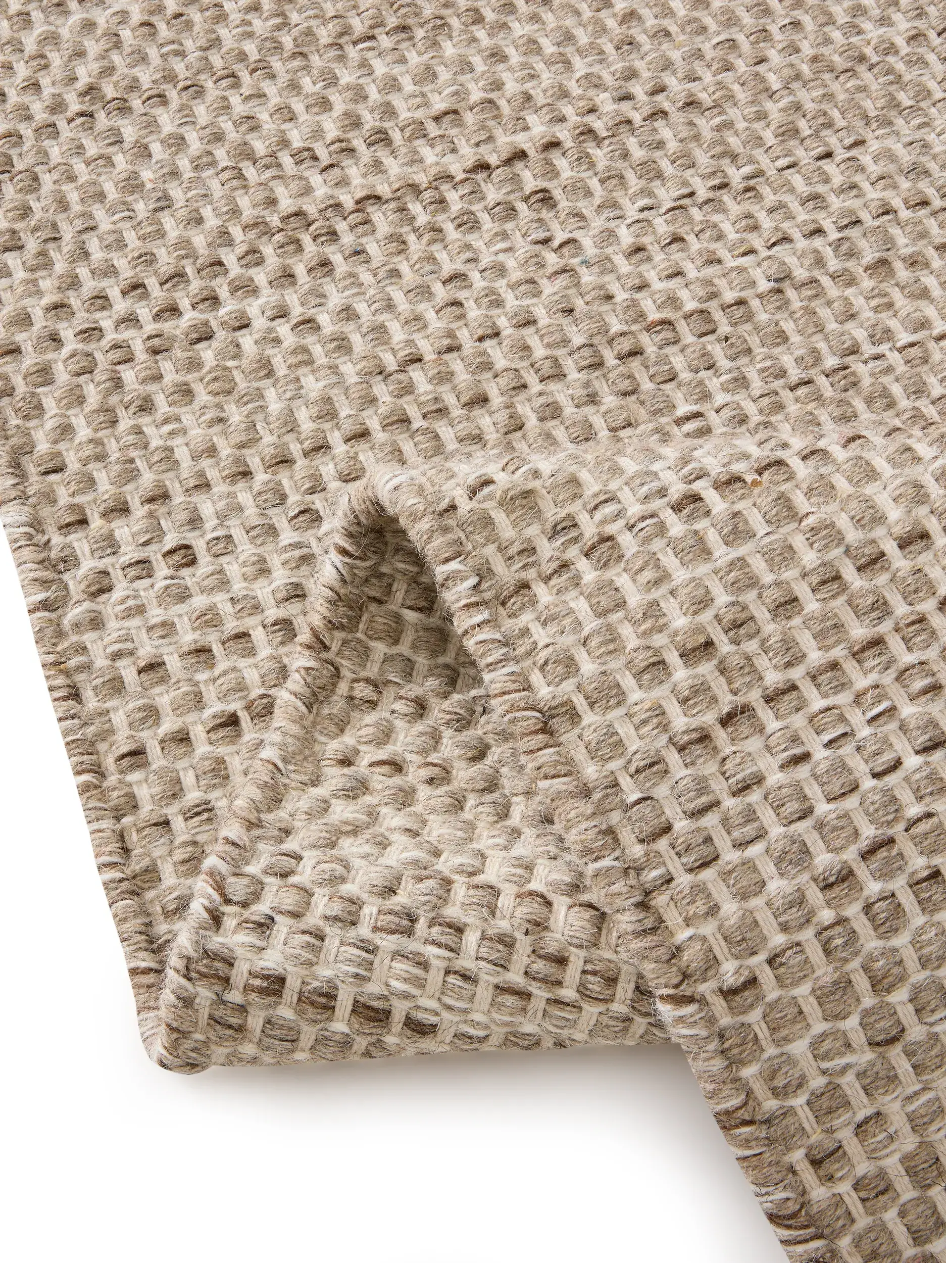 Teppich Rocco aus 80% Wolle, 20% Baumwolle in  von benuta Pure