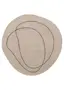 Tappeto di lana Shape Crema