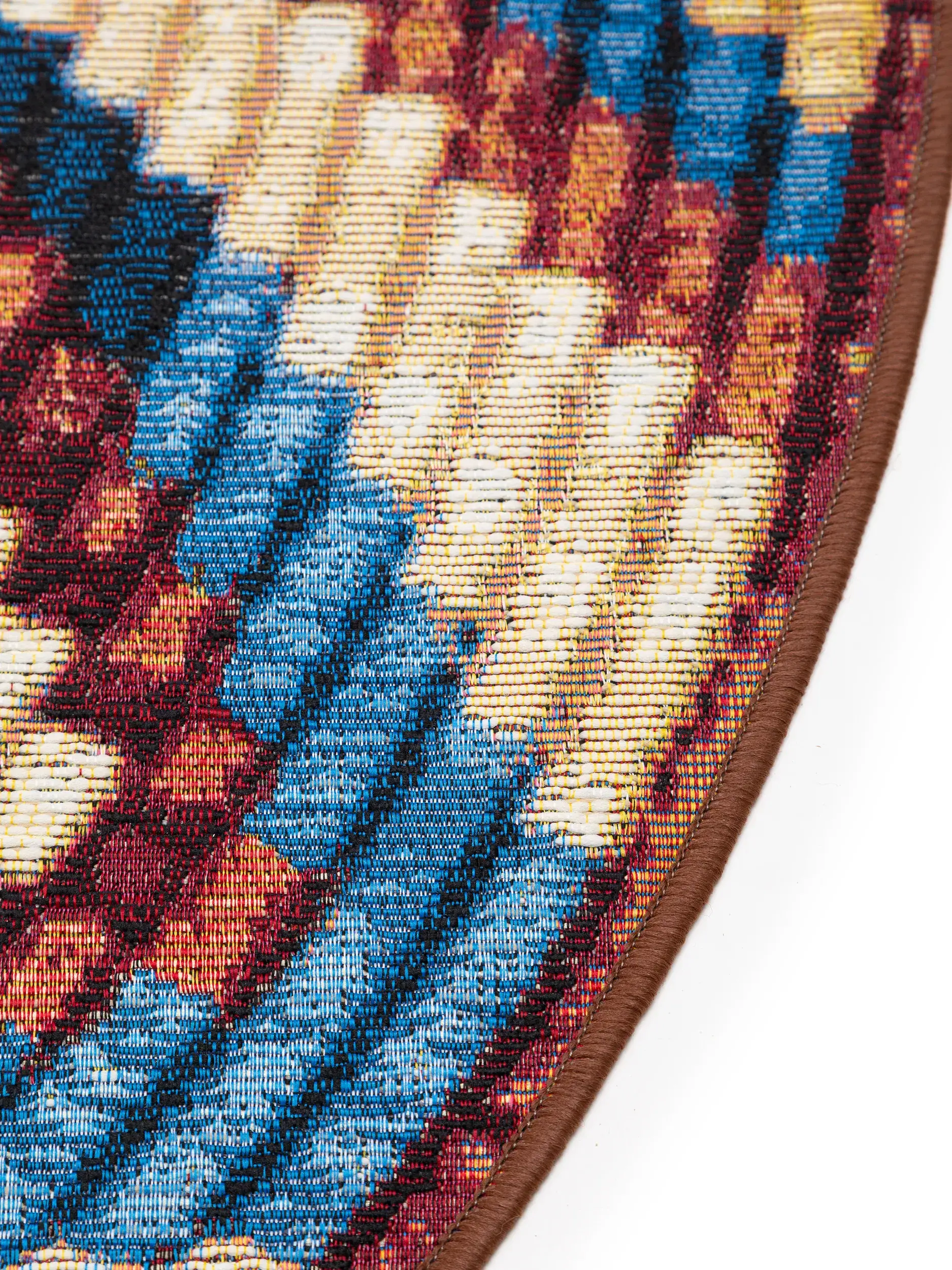 Tapijt van 76% Polypropyleen, 24% Polyester in Veelkleurig met een 76% Polypropyleen, 24% Polyester hoge pool van benuta nest