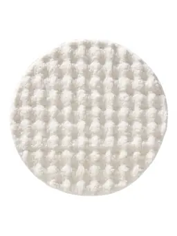 Waschbarer Teppich Ted Weiß