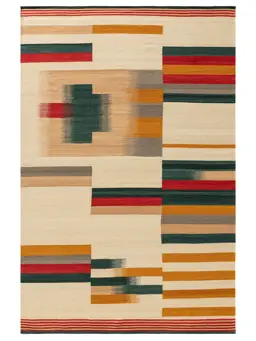 Flat Weave Rug Marya Multicolour