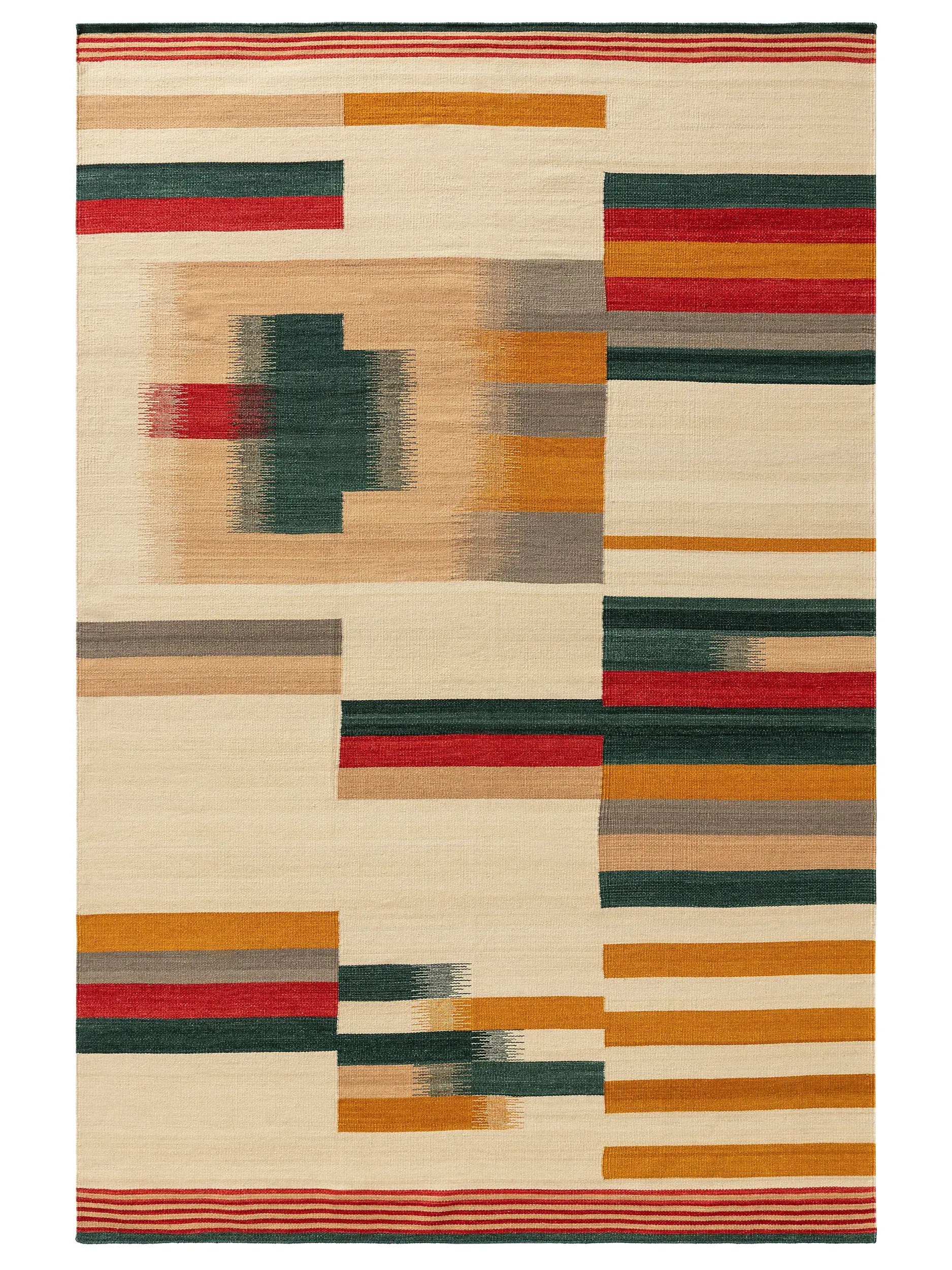 Flachgewebeteppich Marya Multicolor von 