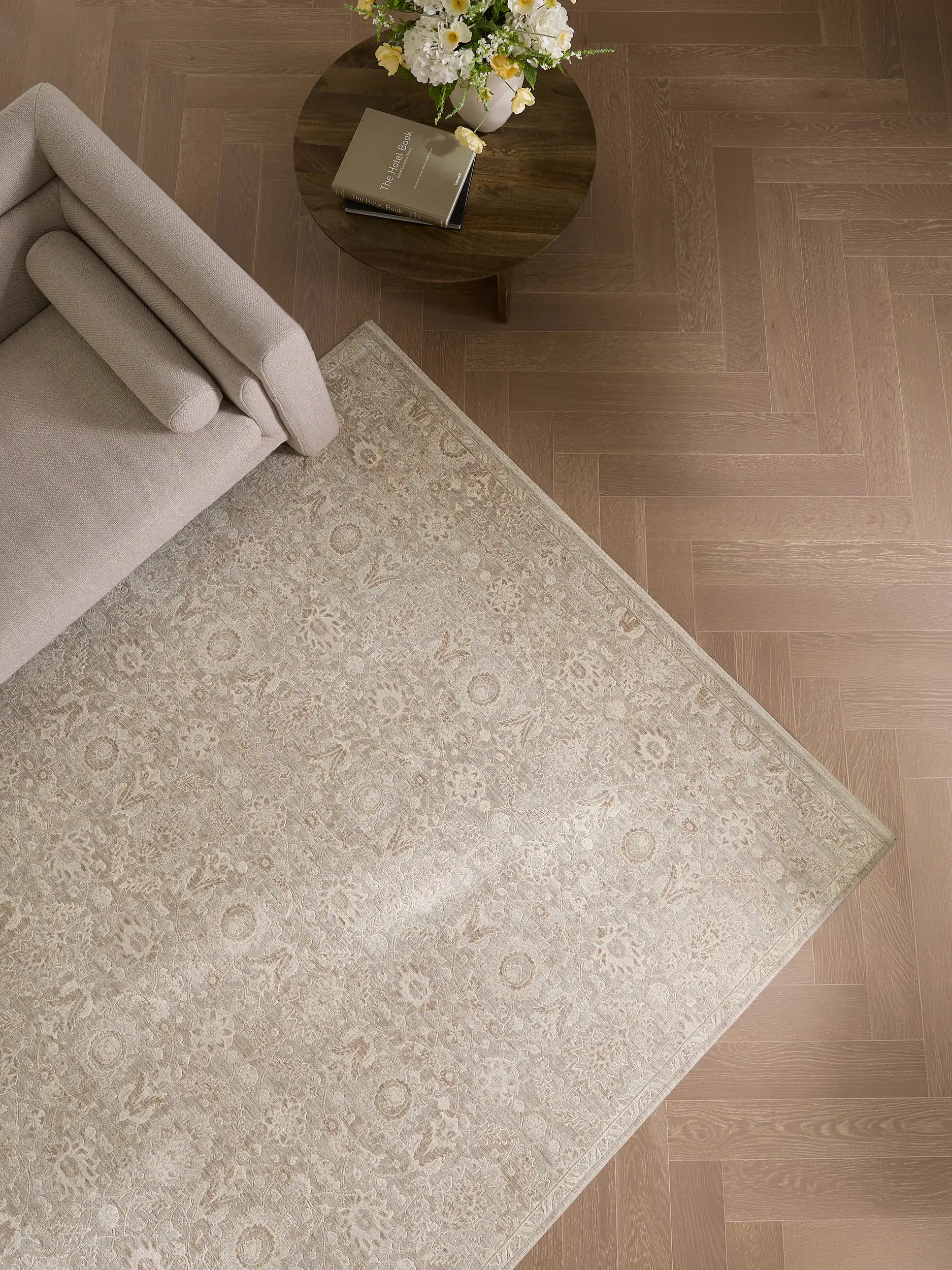 Tapis Aria en 90% Polyester, 10% Viscose en  de benuta Finest