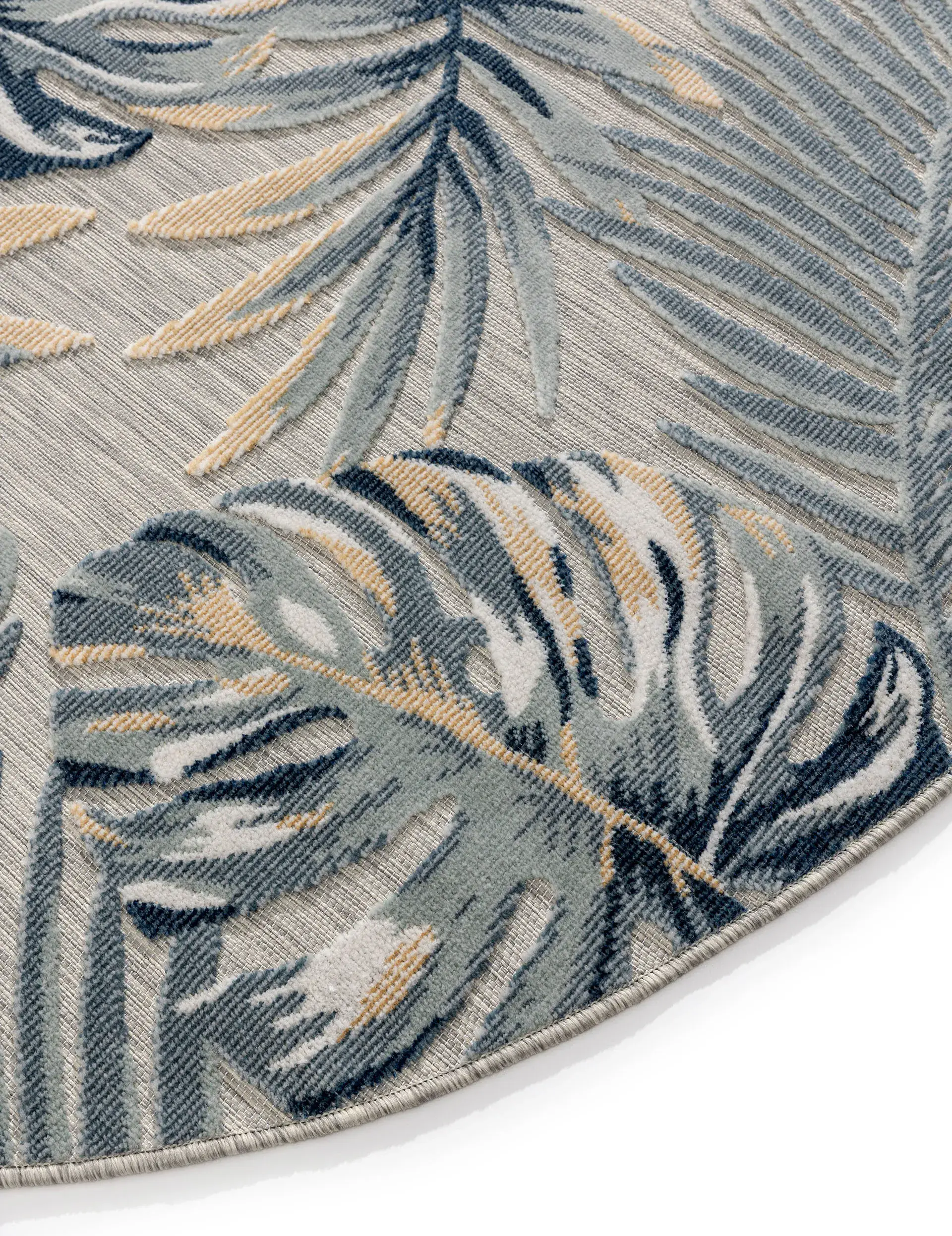 Rug made of 100% Polypropylen in Multicolour with a 100% Polypropylen high pile by benuta Basic