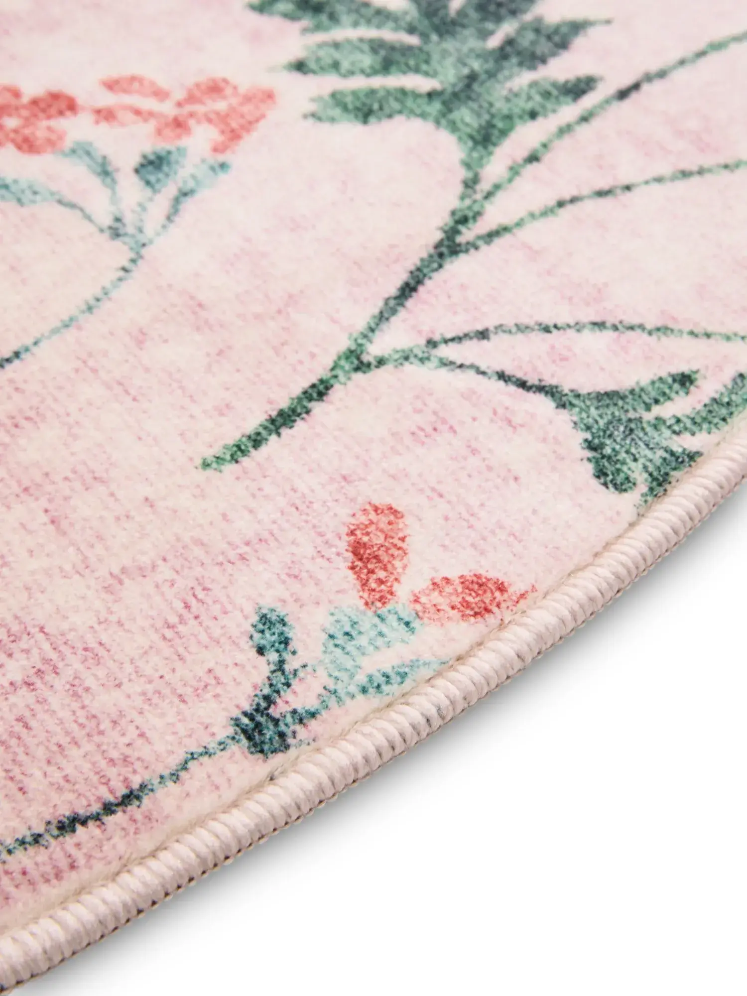 Rug made of 100% Polyester in Multicolour with a 100% Polyester high pile by benuta Nest