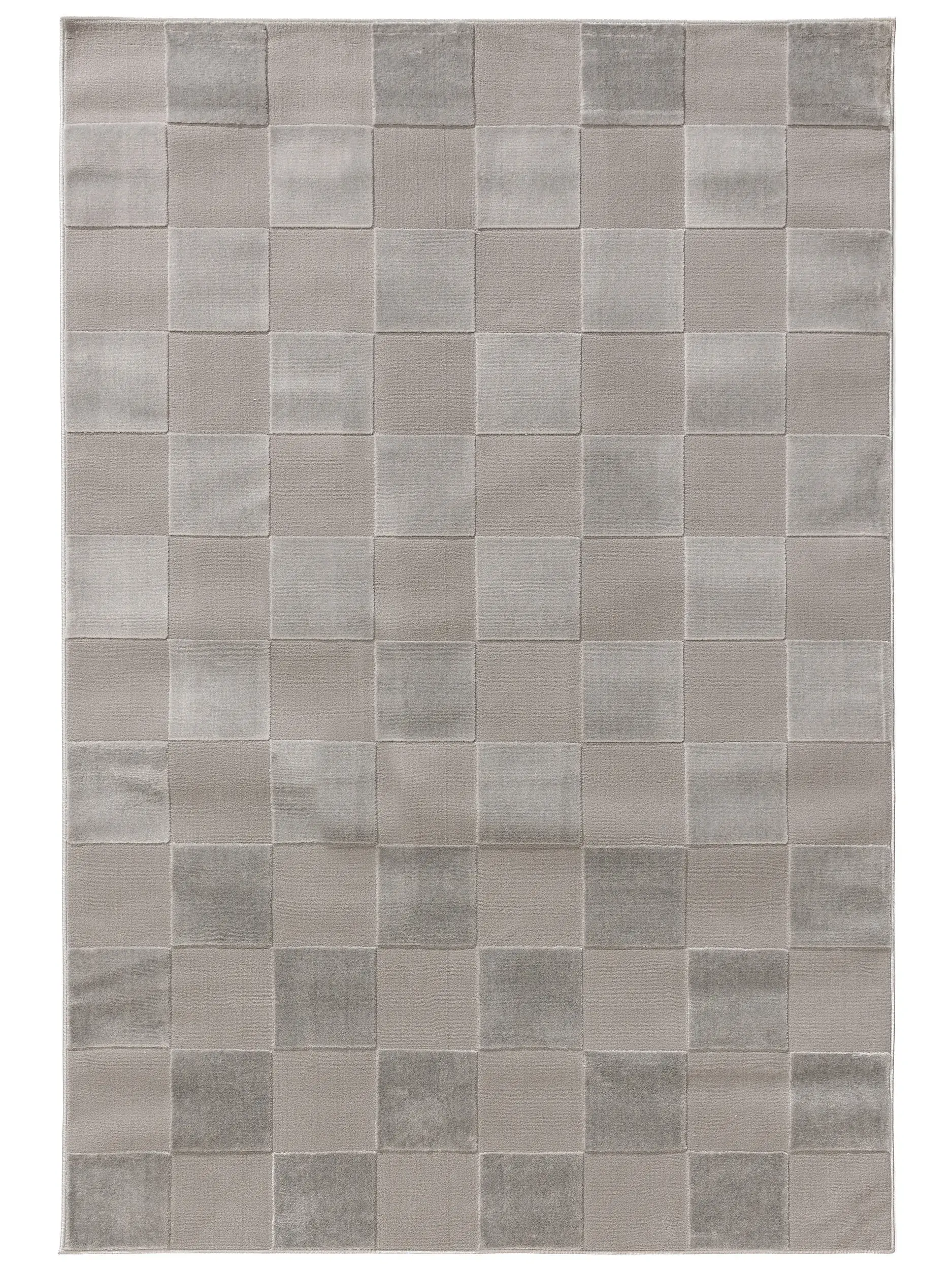 Teppe av 60% Polyester, 40% Polypropylen i Grau med 60% Polyester, 40% Polypropylen høy lugg fra benuta Basic