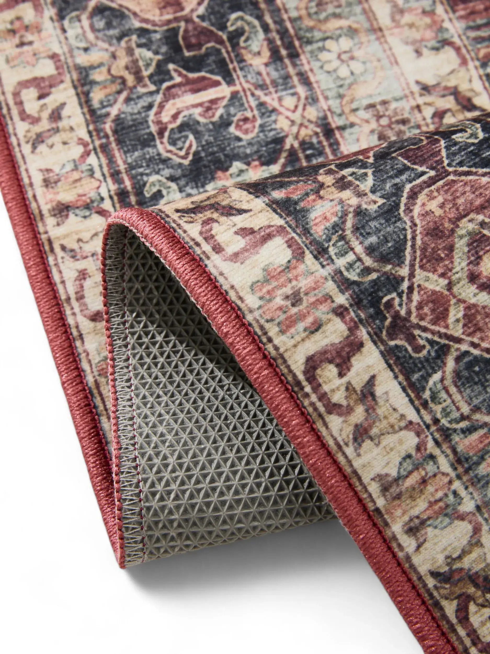 Matta av 100% Polyester i Flerfärgad med 100% Polyester hög lugg från benuta Basic