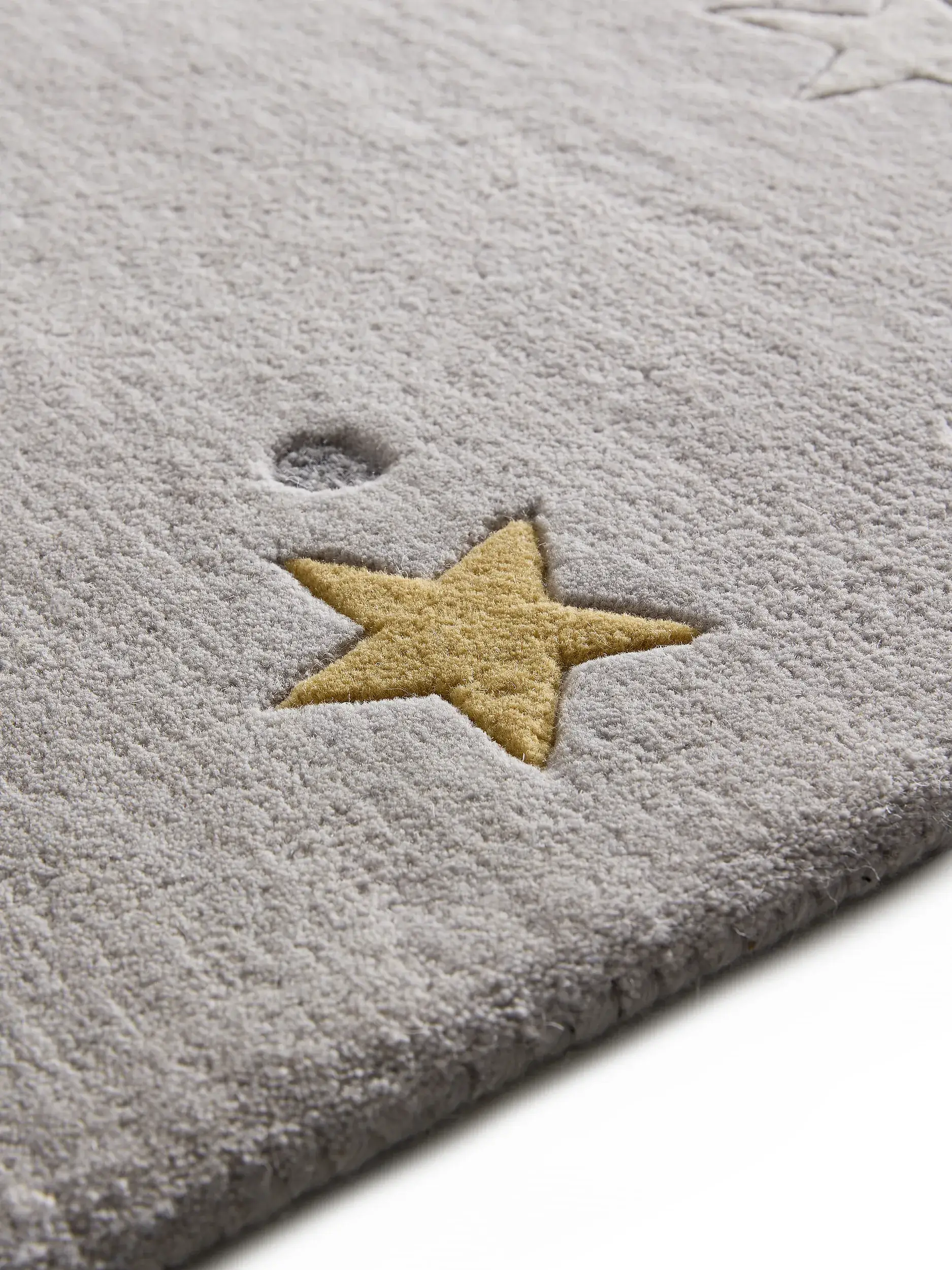 Alfombra de 100% Lana en Gris con un pelo de {{Placeholder_Pile Height}} de altura de Lytte