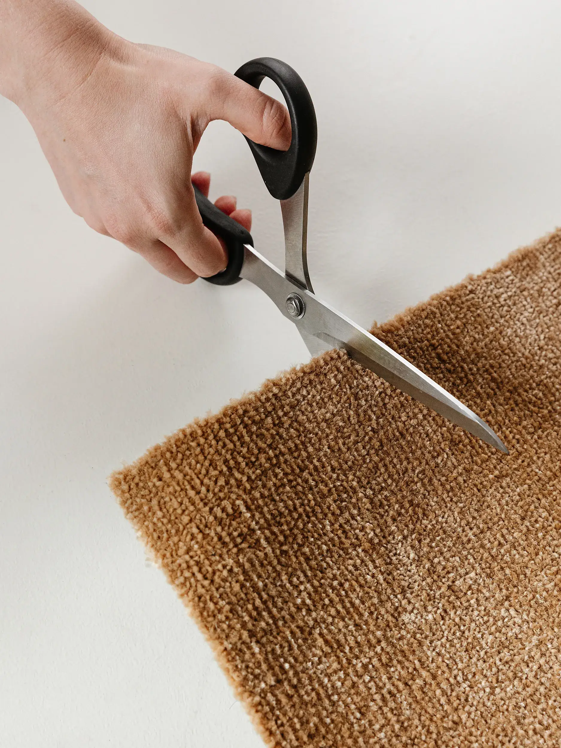 Teppich aus 100% Polypropylen in Braun mit 100% Polypropylen hohem Flor von benuta Nest