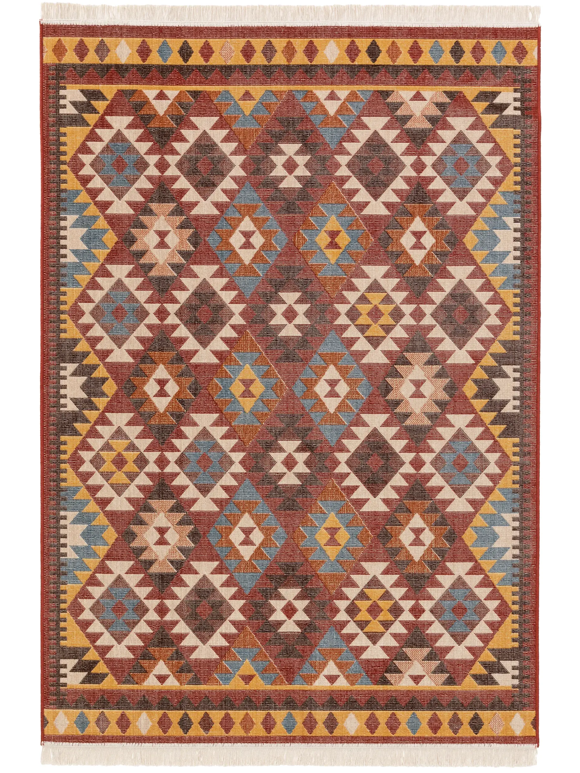 Tapis Kira en 60% Coton, 40% Polypropylène en Multicouleur de benuta nest