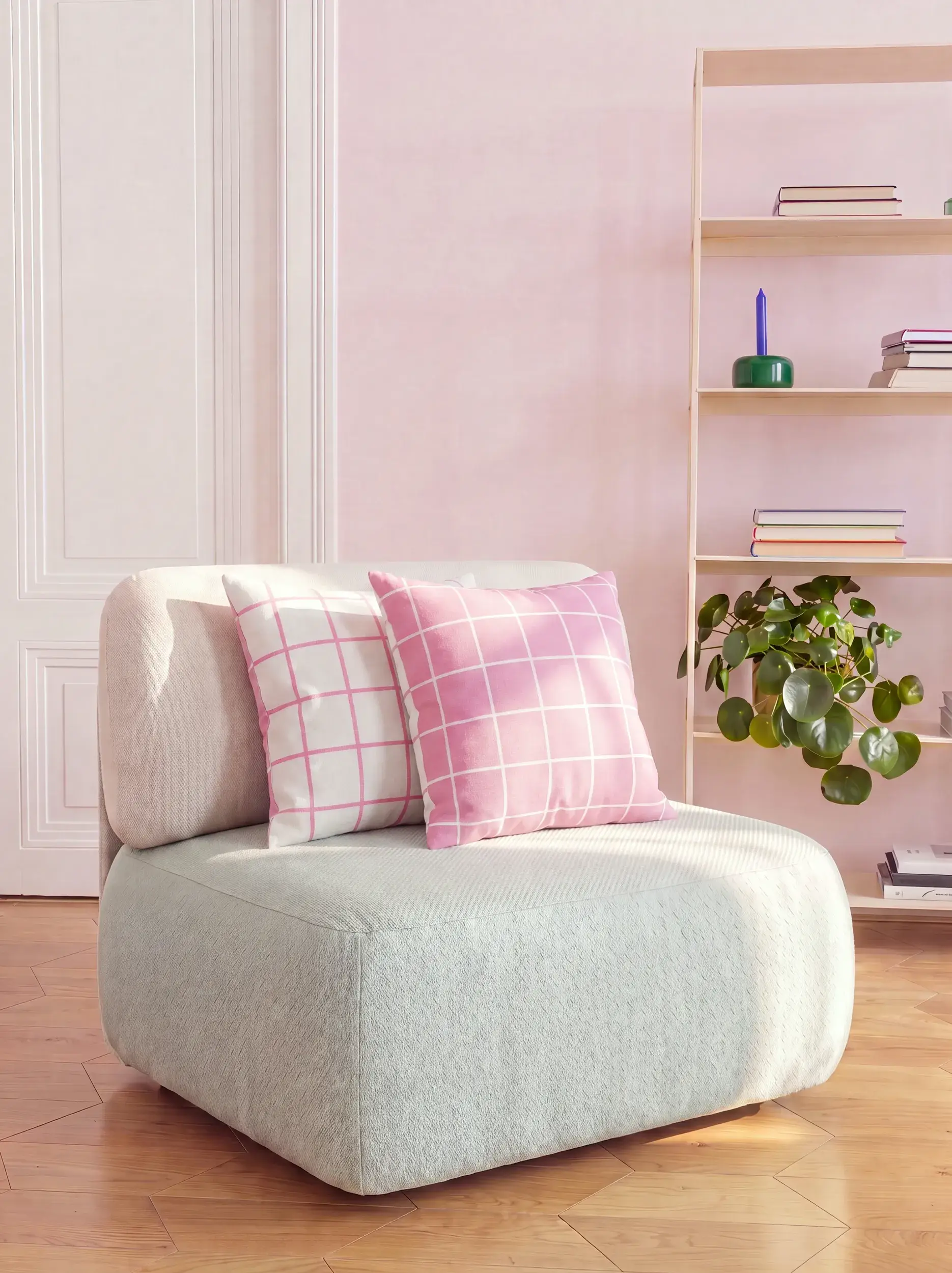 Cushion Joy Pink by benuta Pop