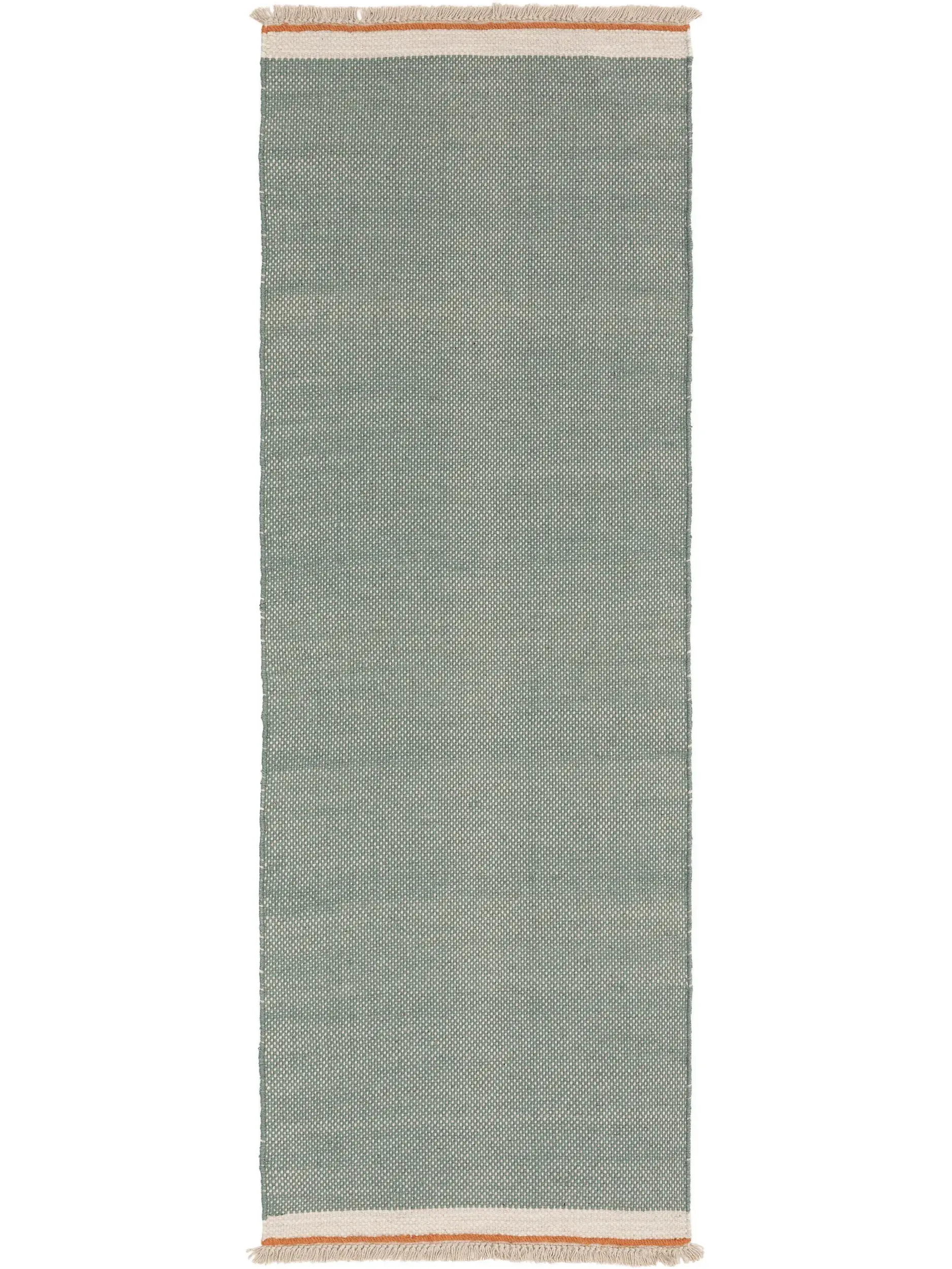 Teppich aus 60% Wolle, 40% Baumwolle in Grün mit 60% Wolle, 40% Baumwolle hohem Flor von benuta Pop