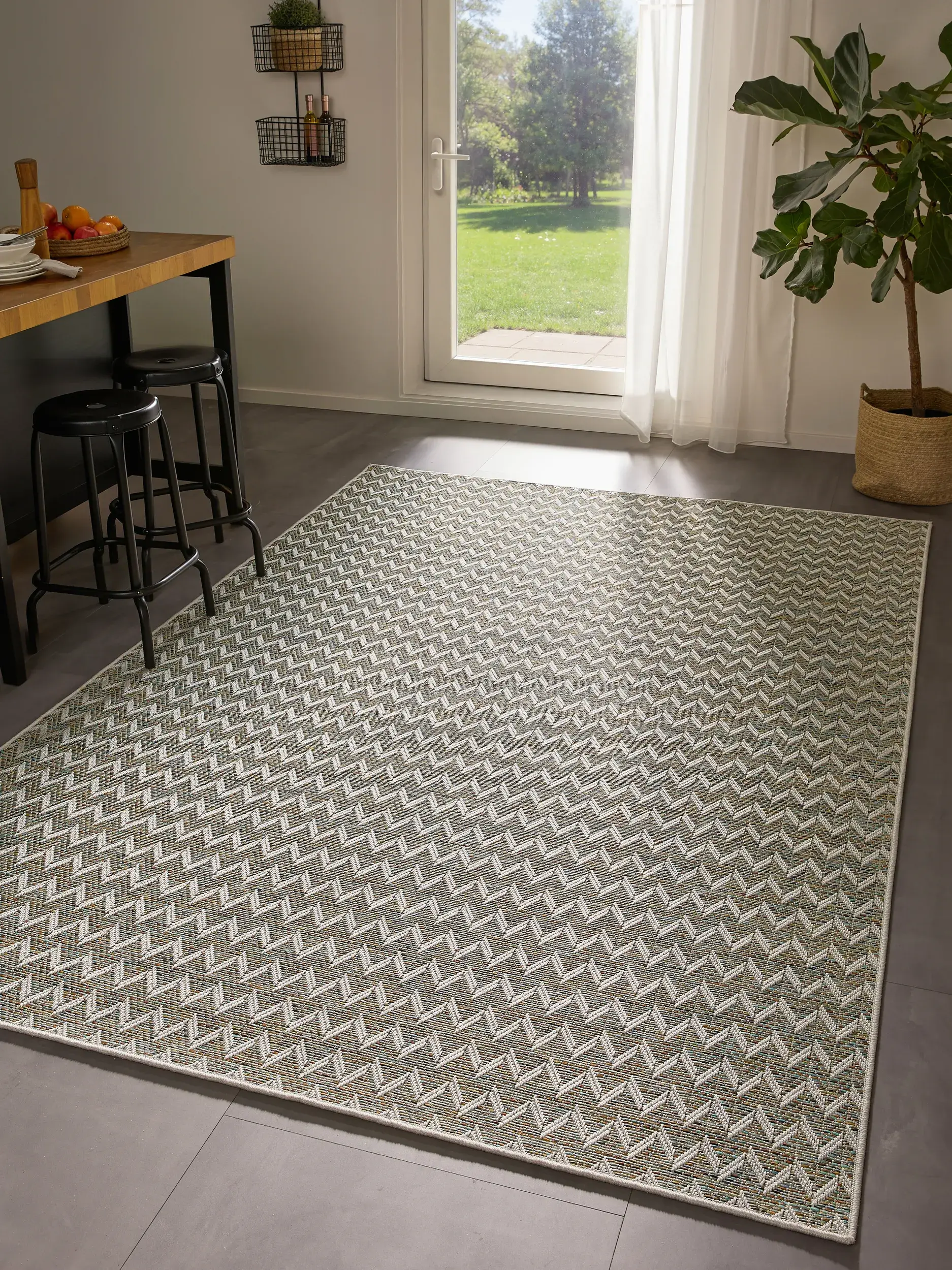 Teppich Agra aus 100% Polypropylen in  von benuta Nest