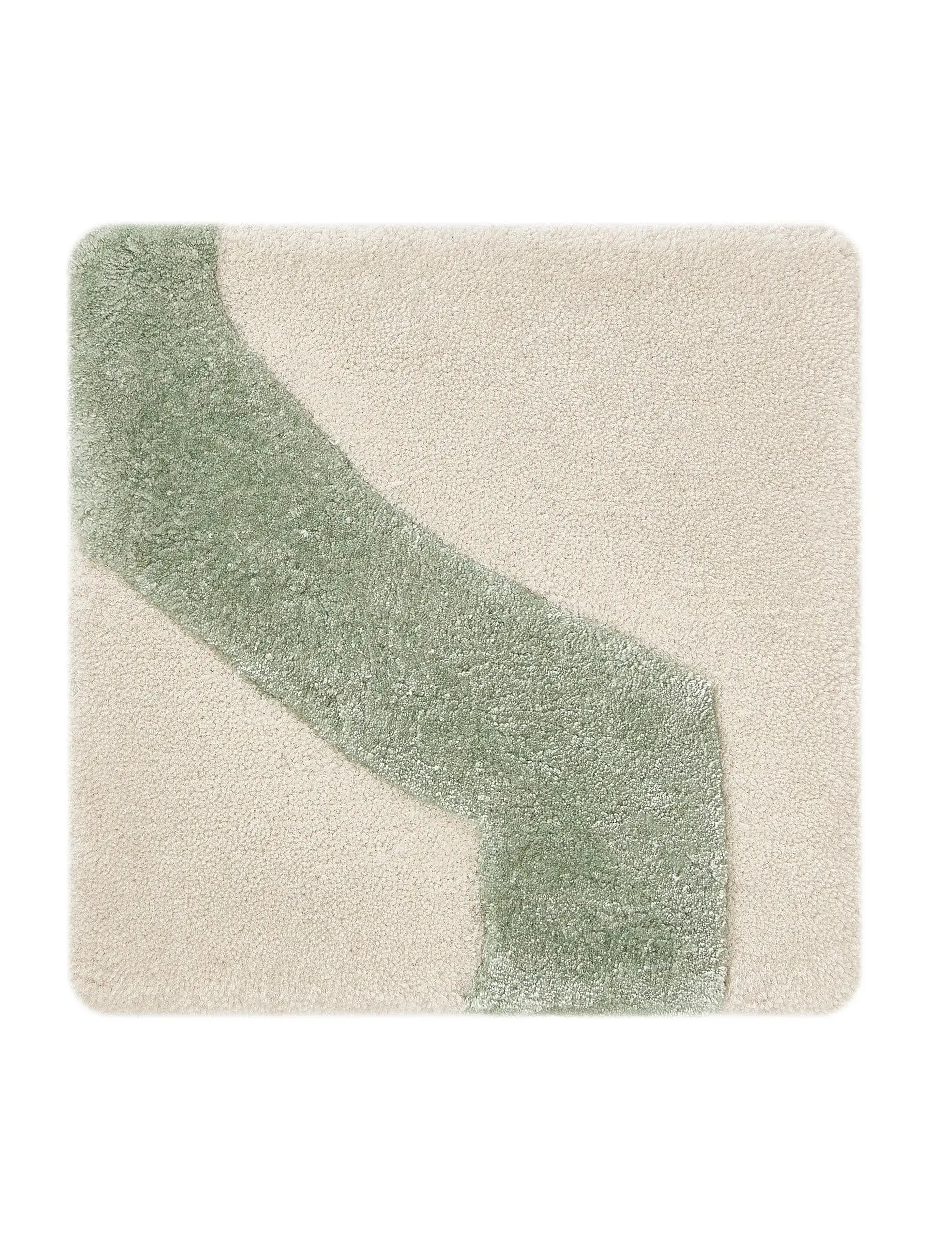 Tæppe Maxim af 65% Uld, 35% Lyocell (Tencel™) i Beige fra benuta Finest