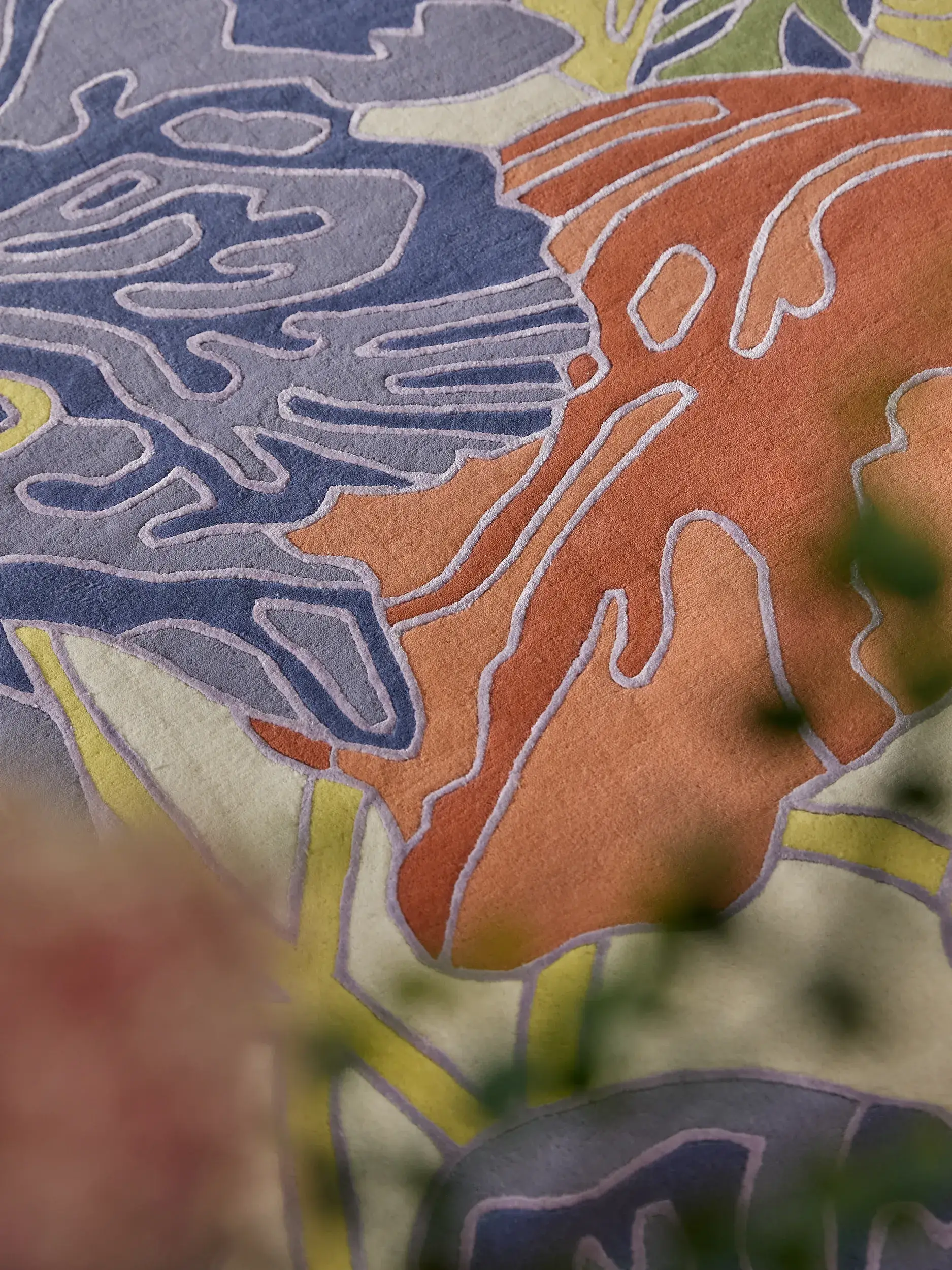 Tæppe Narciso af 80% Uld, 20% Lyocell (TENCEL™) i  fra benuta Finest